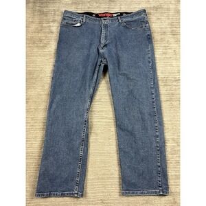 Wrangler Performance Series Jeans Mens 40x29 Comfort Waist Denim Straight Leg